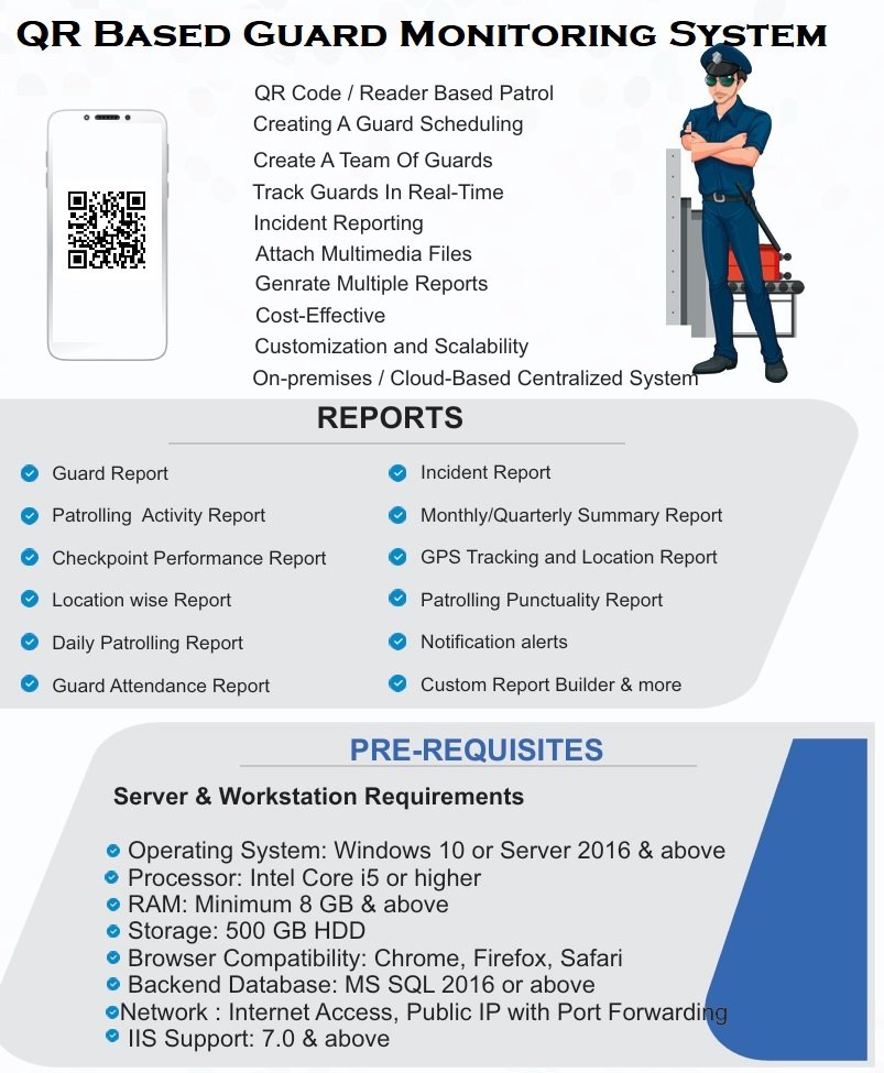 QR Based Guard Monitoring System